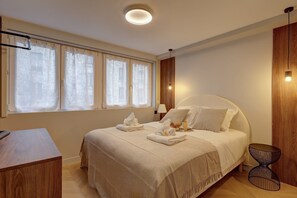 2 chambres, fer et planche à repasser, Wi-Fi, literie fournie