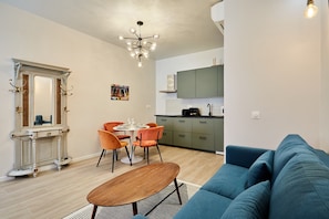 Apartment | Living area - Charmant Duplex 1 Chambre Centre de Paris (Paris)