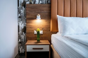 Coffres-forts dans les chambres, rideaux occultants