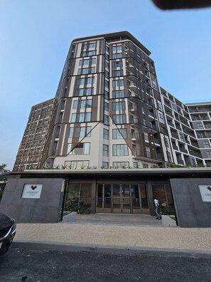 Façade de l’hébergement