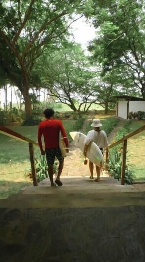 Overnattingsstedets uteområder