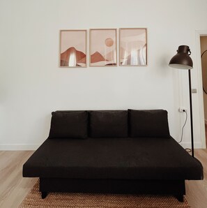 Apartment, 3 Bedrooms | Living area