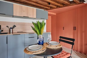 Apartment | Private kitchen - Charming Studio Center of Paris-montorgueil (Paris)