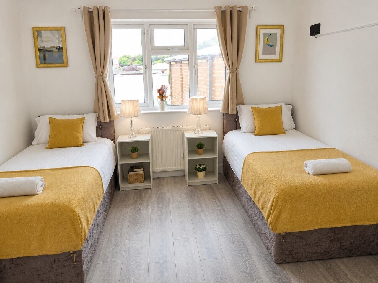 Desk, iron/ironing board, travel cot, free WiFi