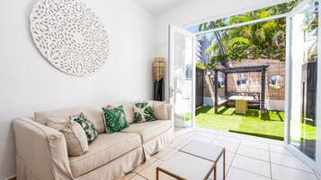 House | Living area | 75-inch Smart TV with digital channels