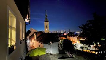 Blick von der Unterkunft