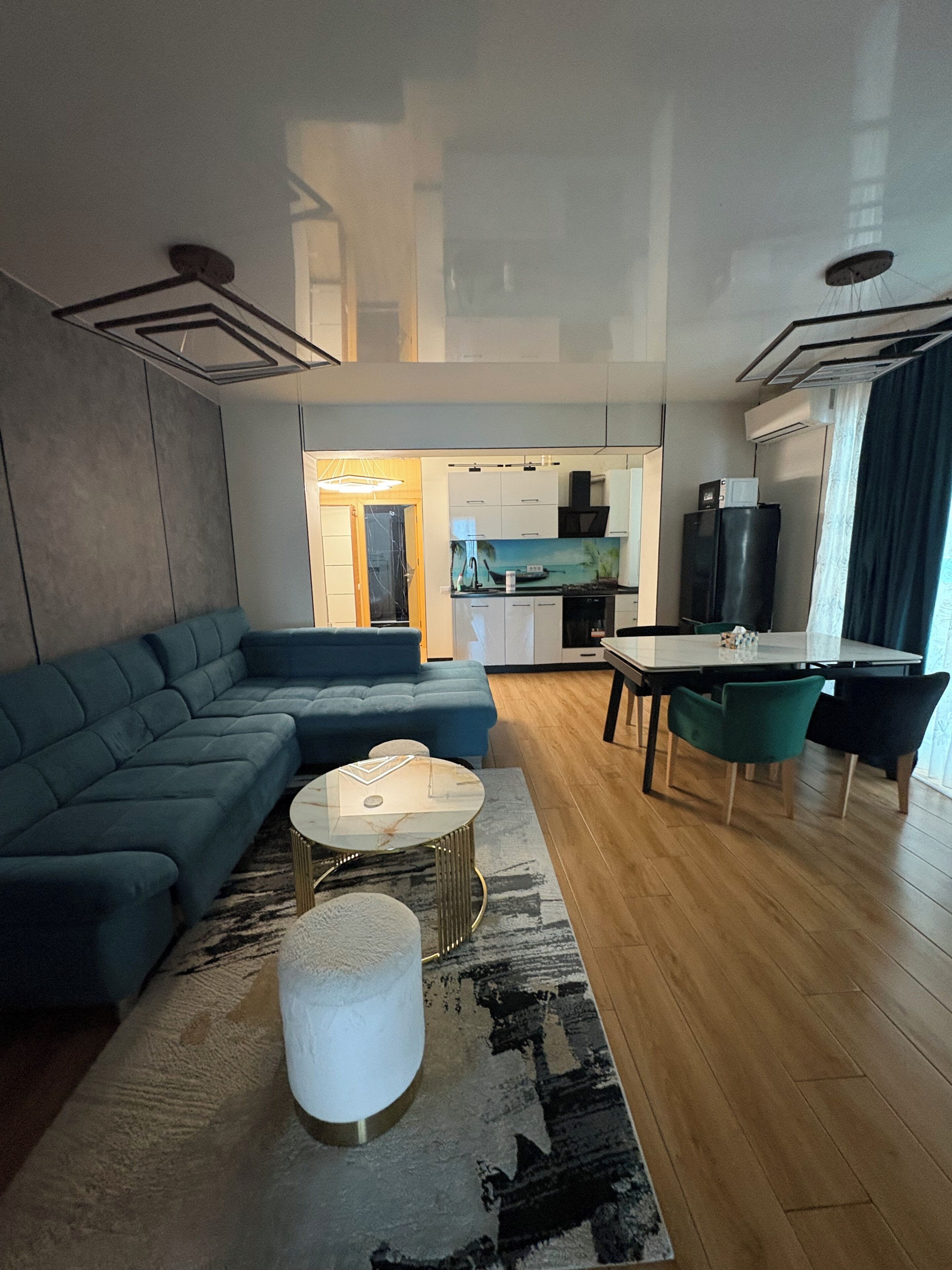 Appartement Deluxe, vue mer | Coin séjour