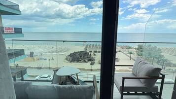 Deluxe Apartment, Sea View | Beach/ocean view