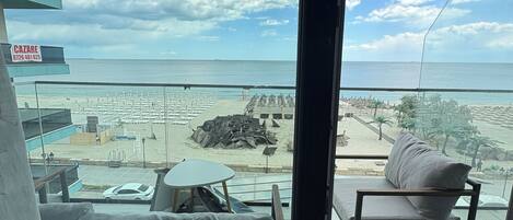 Deluxe Apartment, Sea View | Beach/ocean view