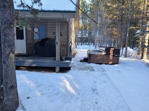 Udendørs spabad