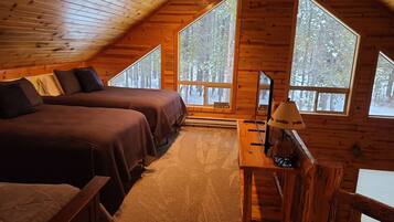 Desk, iron/ironing board, travel crib, free WiFi