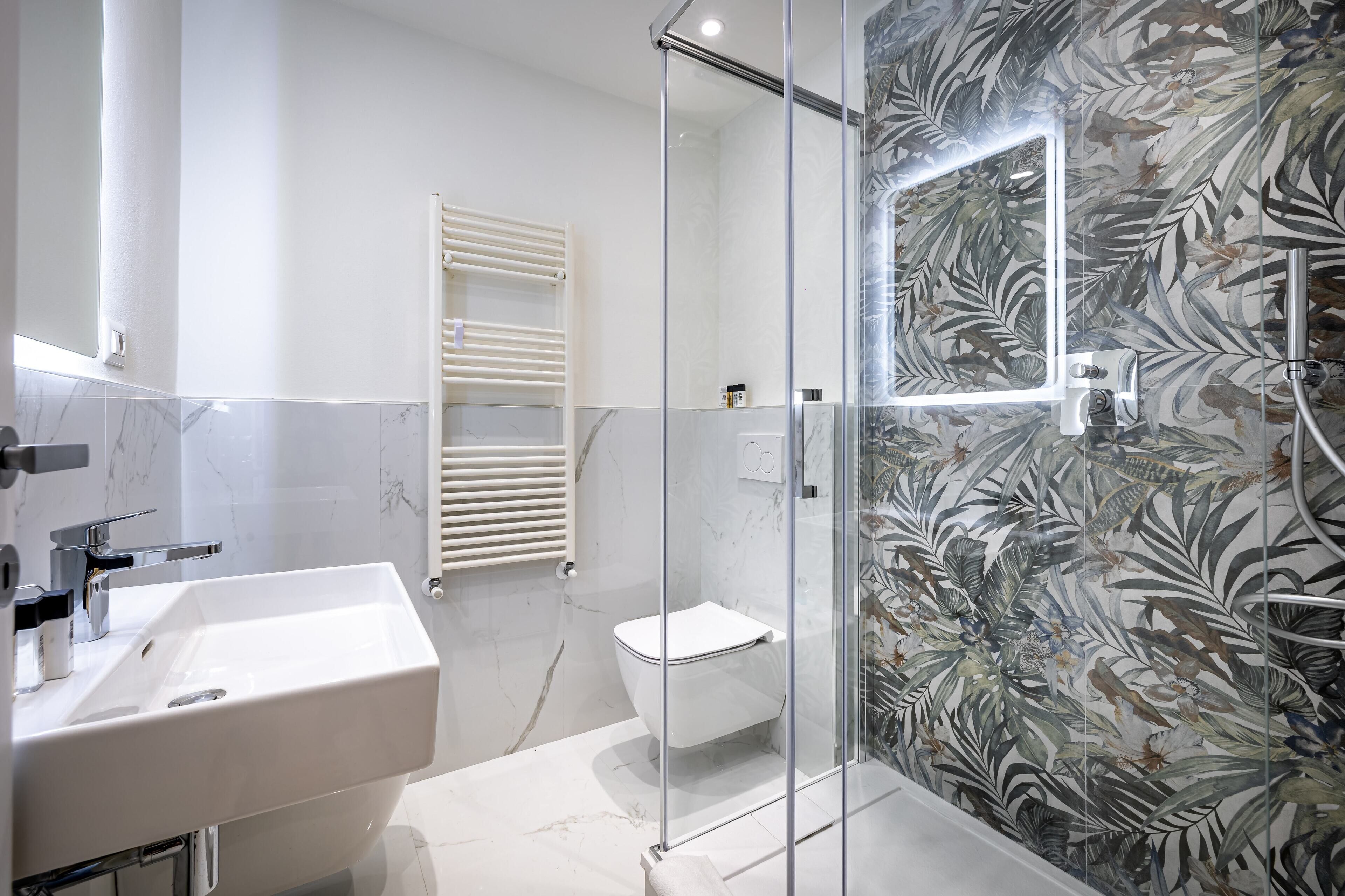 Standard-Doppelzimmer | Badezimmer