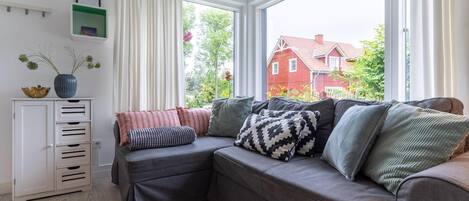 Smart-tv och en stereo