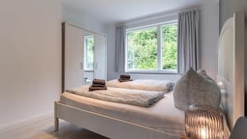 2 Schlafzimmer, Reisekinderbett, kostenloses WLAN