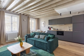 Apartment | Living area - Magnificent new Flat Le Marais/beaubourg (Paris)