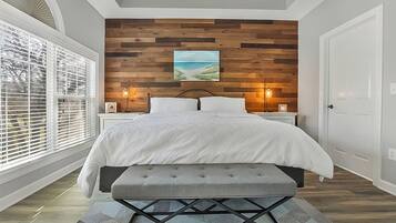 2 slaapkamers, een strijkplank/strijkijzer, gratis wifi, beddengoed