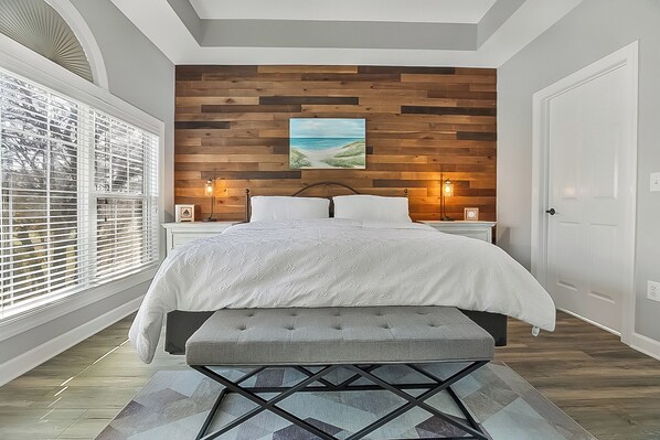 2 makuuhuonetta, silitysrauta/-lauta, ilmainen Wi-Fi, vuodevaatteet