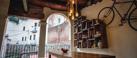 Senior eenpersoonskamer | Terras