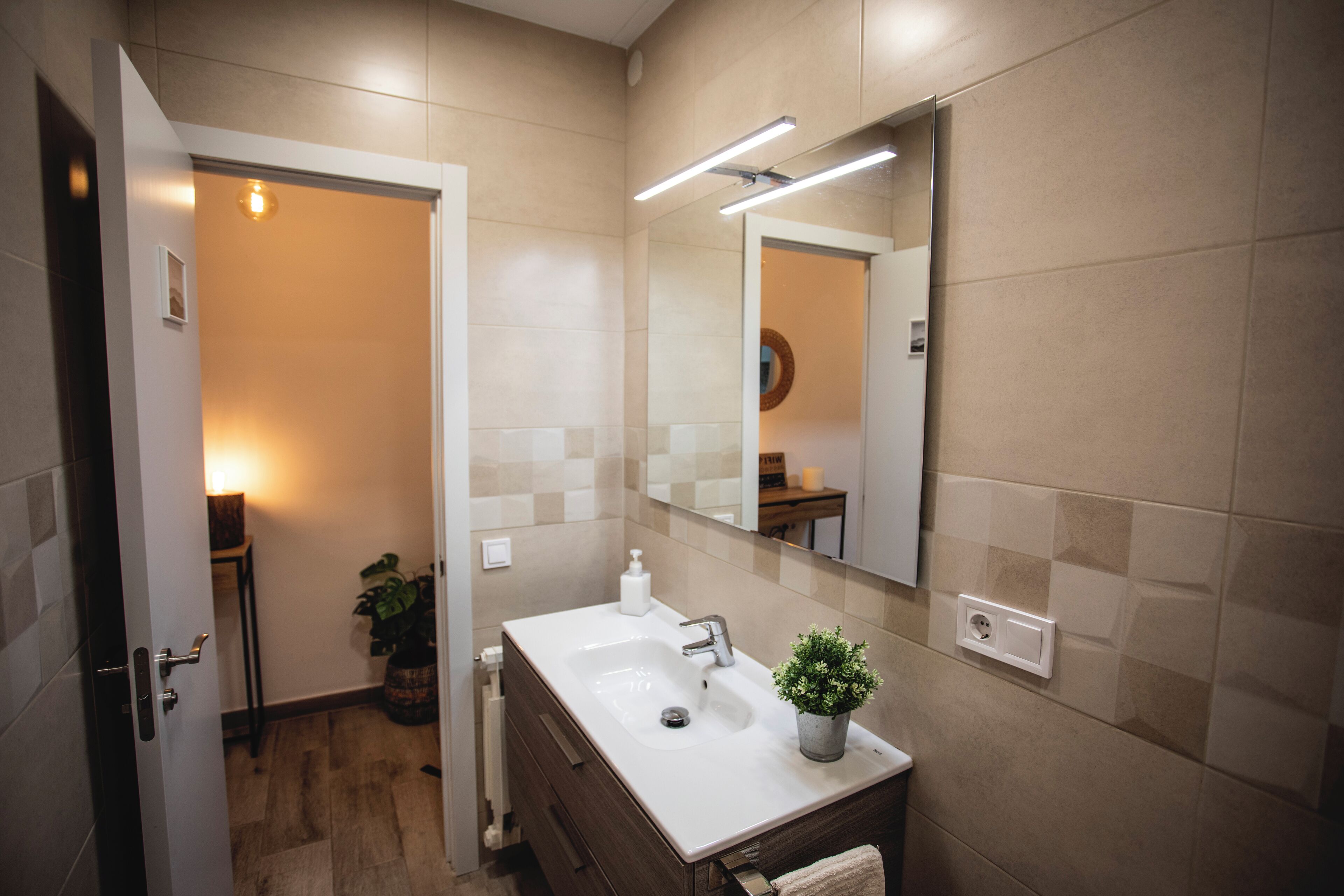 Foto - Habitación Sant Jeroni en Casa Camí de les Aigües Monistrol de Montserrat