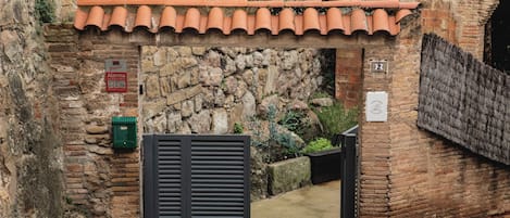 Majoituspaikan julkisivu