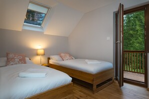 3 chambres, Wi-Fi gratuit, draps fournis