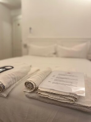 1 chambre, lit parapluie, Wi-Fi gratuit, draps fournis