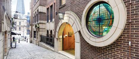 Fassade der Unterkunft