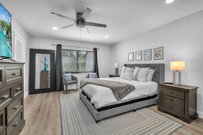 2 chambres, fer et planche Ă repasser, Wi-Fi, draps fournis