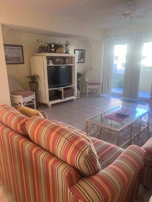 TV, DVD player - Pier Point South Ocean View Condo D-47 (St. Augustine)