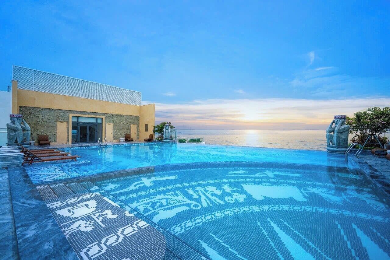 Bar à beira da piscina