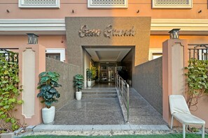 Entrée de l’hébergement