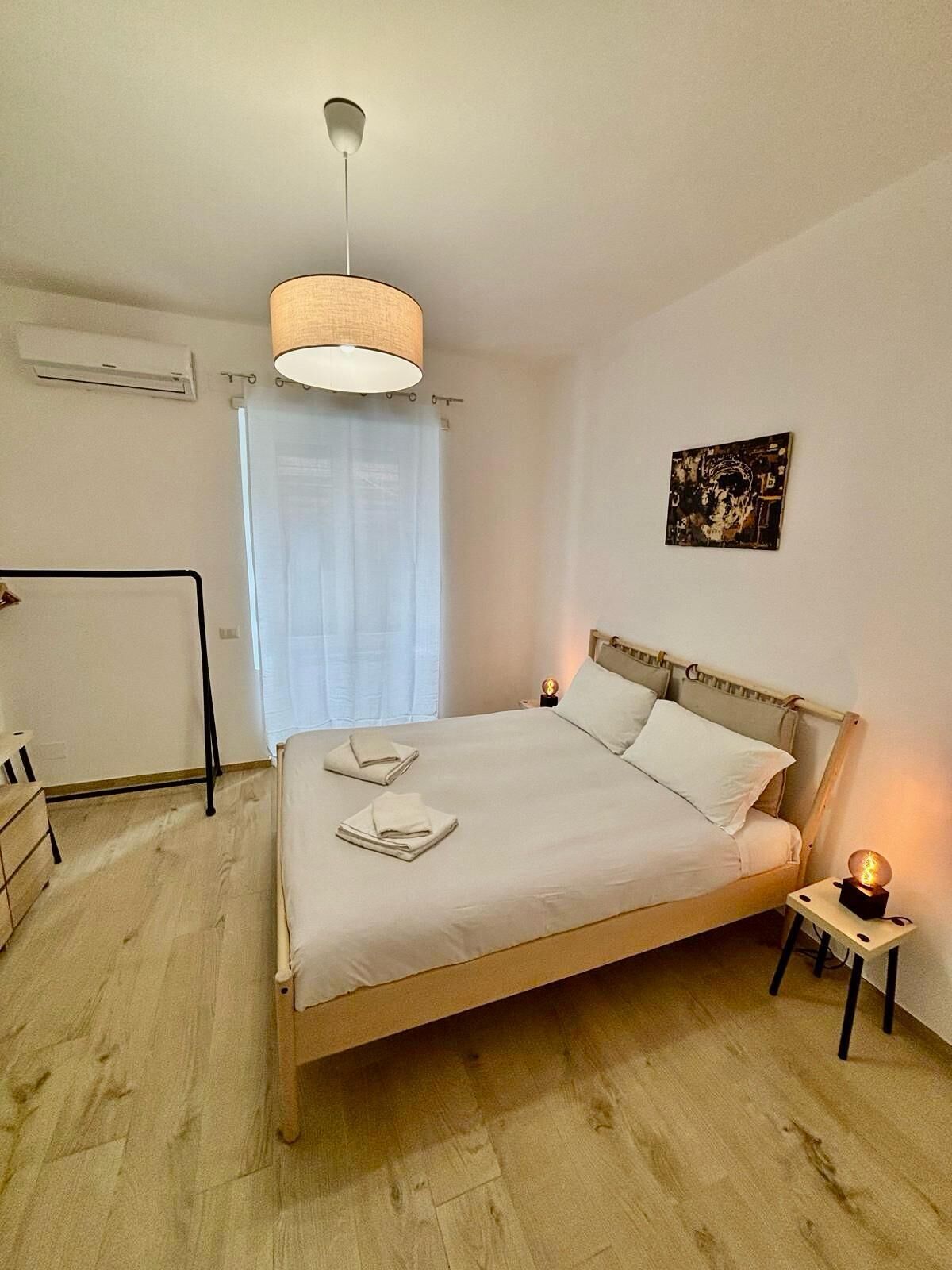 1 chambre, bureau, Wi-Fi, draps fournis