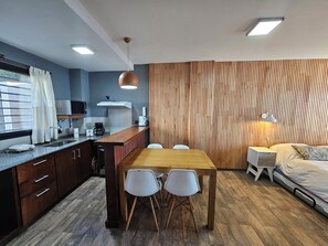 Family Studio, Lake View | Private kitchen