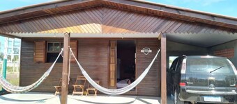 Nice house, one block from the sea. 