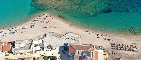 Beach nearby, beach towels