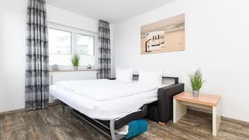 1 Schlafzimmer, kostenloses WLAN, Bettwäsche