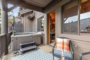 Terrace/patio - Black Bear Lodge BBL-351A by KBM (Park City)