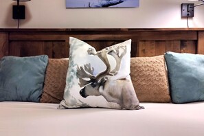 Lägenhet (2 Bedrooms) | 2 sovrum, duntäcken, strykjärn/strykbräda och gratis barnsängar