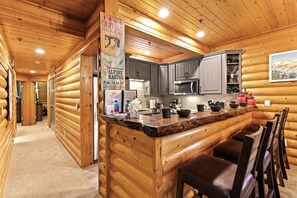 Condo (2 Bedrooms) | Private kitchen | Fridge, microwave, oven, stovetop -  Black Bear Lodge BBL-351B by KBM (Park City)