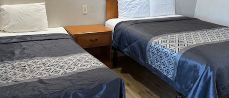 1 Queen and 1 Twin Bed | Free WiFi