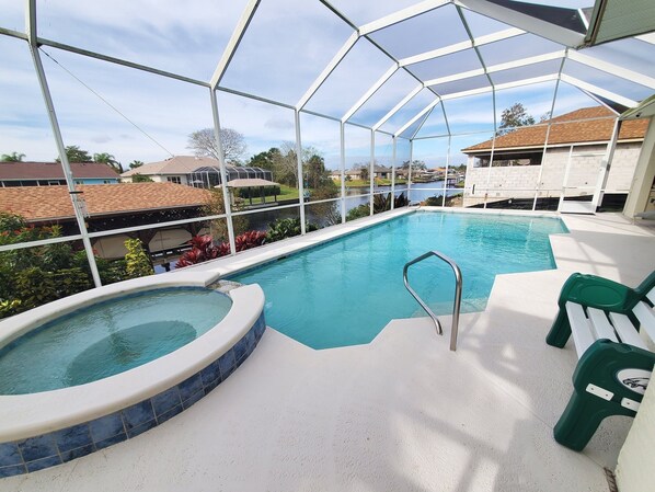 Outdoor pool - Cozy Canal (Palm Coast)