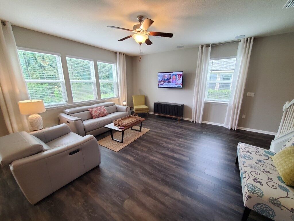 House, Multiple Beds, Patio, Garden View (Sawmill Landing) | Living area | 42-inch flat-screen TV with digital channels