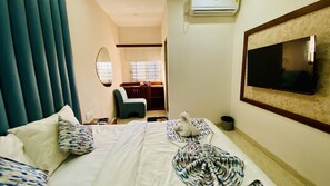 Premium Room | Laptop workspace, free WiFi - Hotel One Stay (Indore)