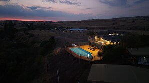 Pool - Bluegum Delatite - Sleeps 10 - Merrijig - Tennis - Pool - (Merrijig)