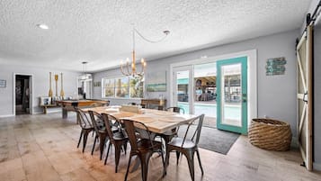 House, Multiple Beds, Pool Access, Pool View (Canal Front Beach Home, Private Pool) | Dining