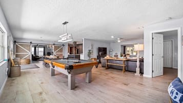 House, Multiple Beds, Pool Access, Pool View (Canal Front Beach Home, Private Pool) | Game room