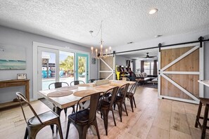 House, Multiple Beds, Pool Access, Pool View (Canal Front Beach Home, Private Pool) | Dining - Canal Front Beach Home, Private Pool (Flagler Beach)