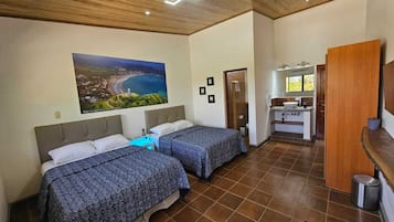 Familien-Vierbettzimmer, Klimaanlage, Bergblick