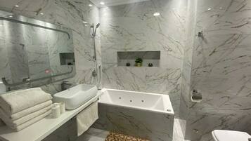 Towels, toilet paper