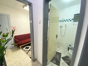 Towels, soap, toilet paper